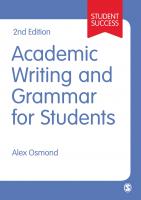 academic writing grammar students