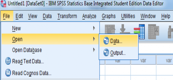 unable to open files spss ibm statistic 23