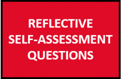 Reflective self-assessment questions