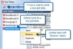 Figure 10.2.6 – Naming a new grid table