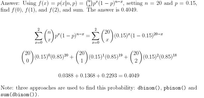 Chapter 5: Discrete Probability Distributions | Online Resources